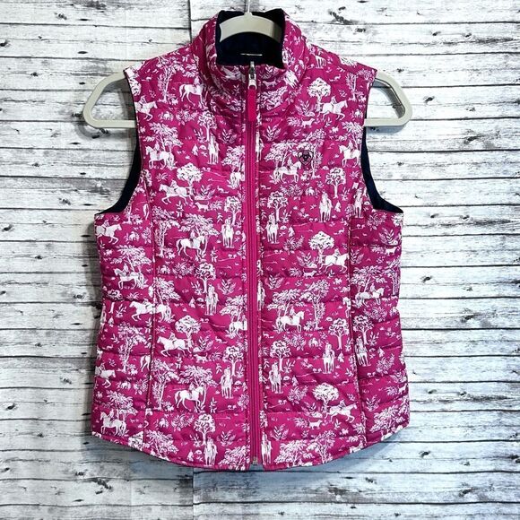 Ariat Emma Reversible Insulated Vest - Picture 10 of 11